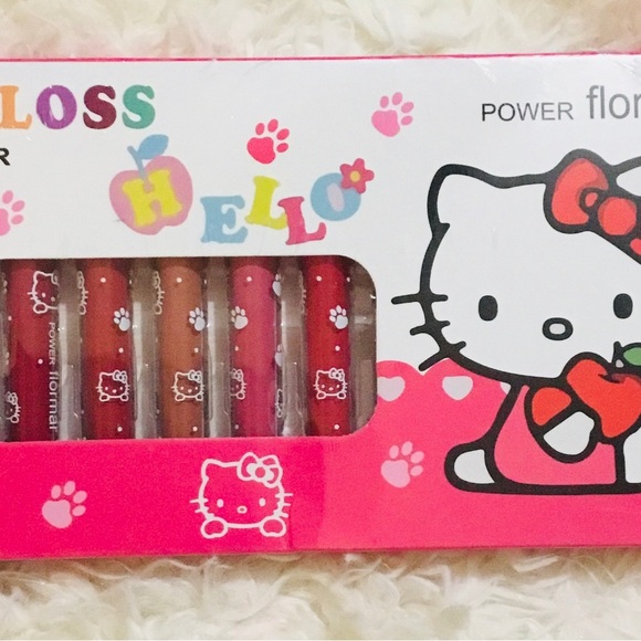 Hello Kitty Lip Gloss with 12 different colors - Picture 2 of 3